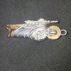 Two tone St Jude Pendant