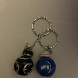 Disney Star Wars Droids Keychains