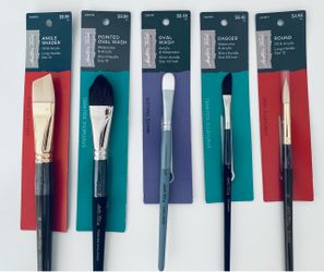 Brand New Master's Touch Fine Art Paint 5 Brush Set