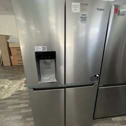 Now Only $1300 (was $1699) WHIRLPOOL Counter Depth Refrigerator 