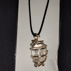 Clear Quartz Crystal Gemstone