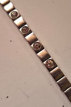 Silver plated bracelet good condition $ 20.00