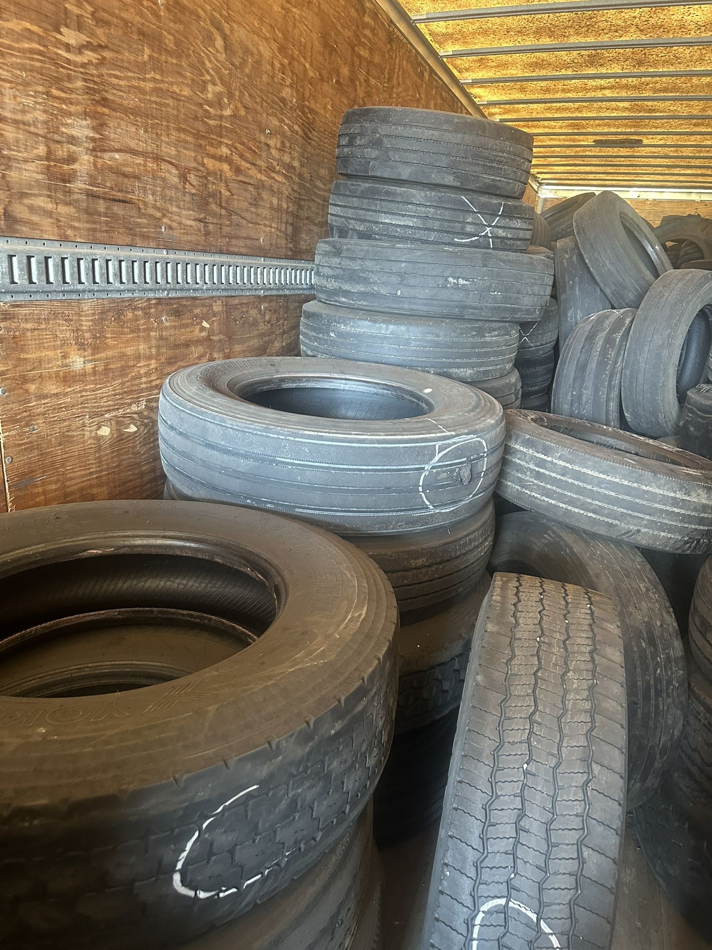 Junk Semi Tires For Diy projects $1