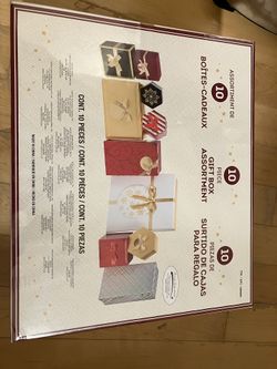 10 Piece Gift Boxes( New)