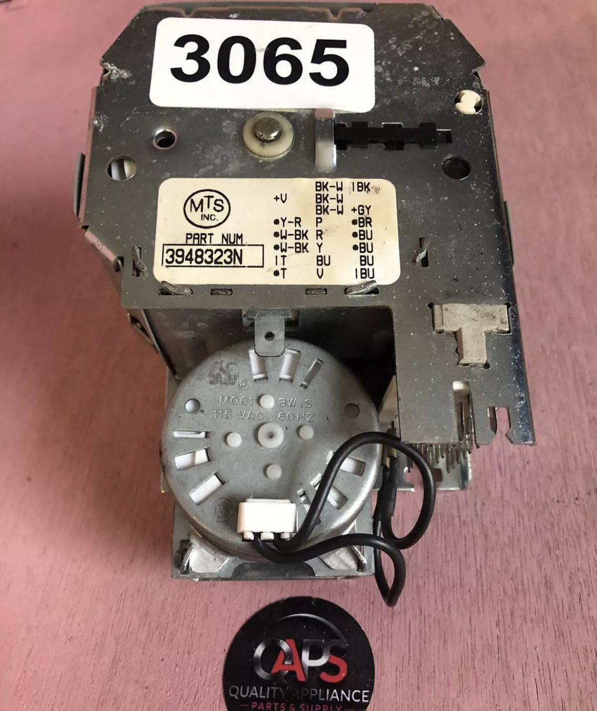 WHIRLPOOL WASHER TIMER OEM P/N WP(contact info removed) (contact info removed) (contact info removed)C