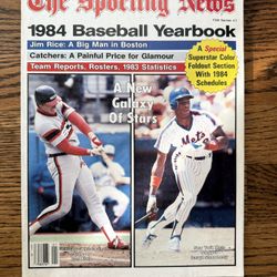 Sporting News Baseball Yearbook 1984 Magazine MLB Ron Kittle Darryl Strawberry