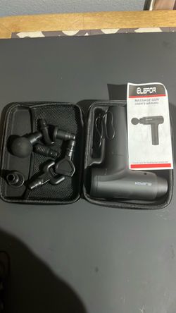 Elefor Massage Gun with Case and Attachments