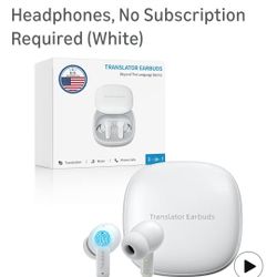 ANFIER M3 AI Translation Earbuds Real Time, Language Translator Device in 144 Languages, 3-in-1 Offline Two-Way Audífonos Traductores, Live Translate 