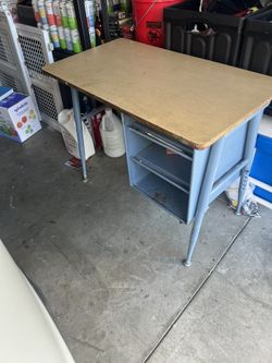 Vintage Kids School Desk