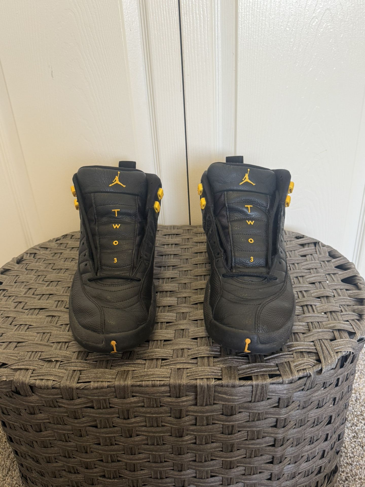 Jordan 12 Black Taxi