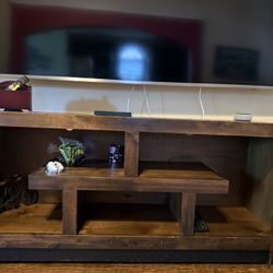 Console Table Solid Wood