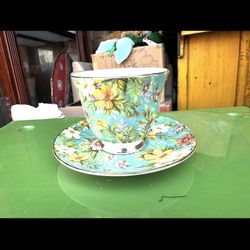 vintage Bethany Fine Bone China tea cup and saucer 