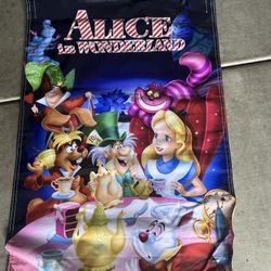 Alice In Wonderland Vinyl 5 1/2' X 4 1/2'