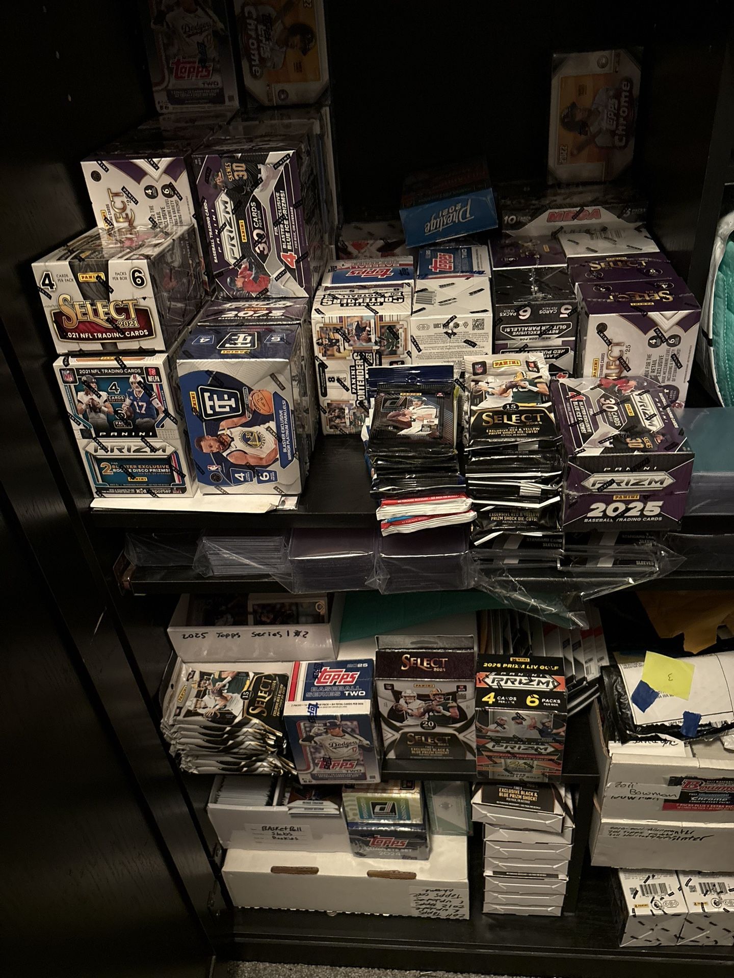 Sports Card Boxes Football Baseball