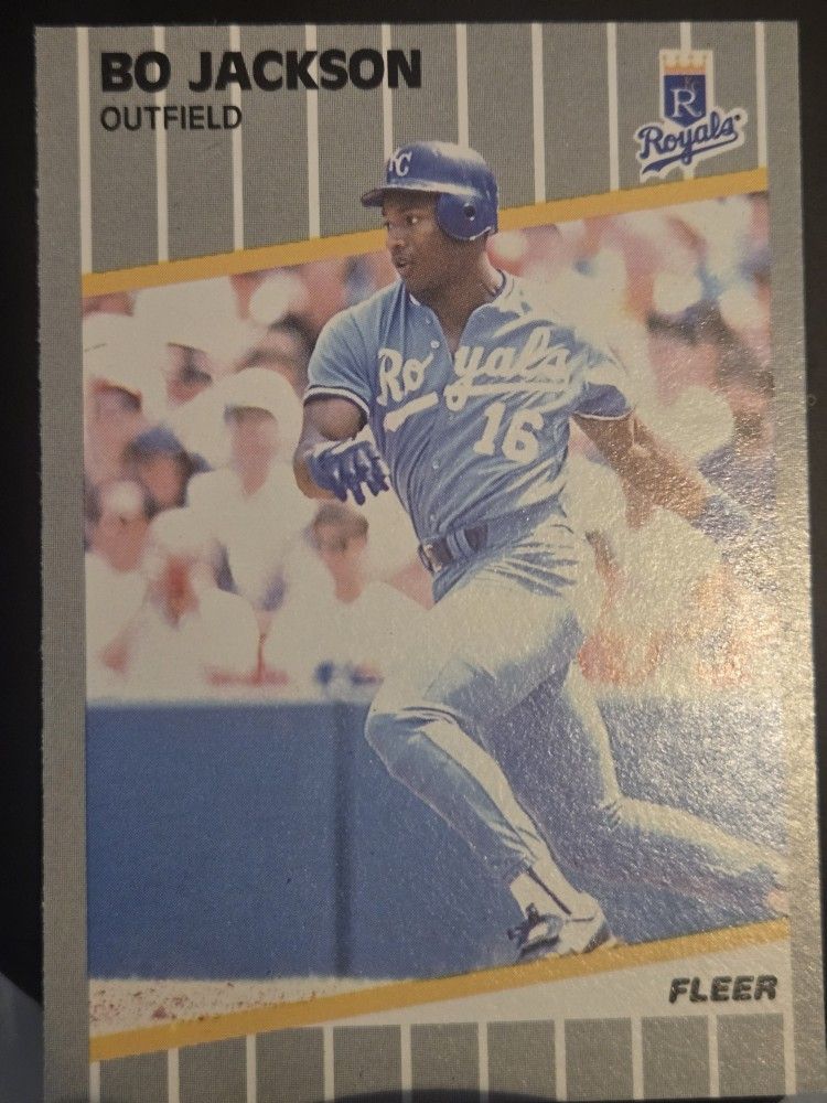 1989 FLEER BO JACKSON CARD