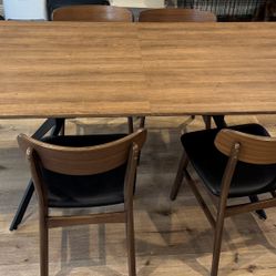 Large Dining Table With 4 Chairs