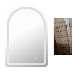 Glacier Bay
24 in. W x 36 in. H Arched Frameless Anti-Fog LED Light Wall Bathroom Vanity Mirror