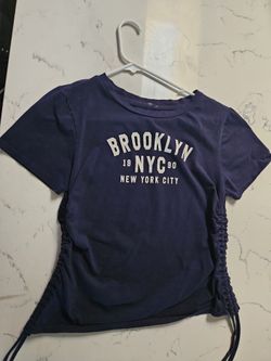 Cute Navy Blue Shirt 