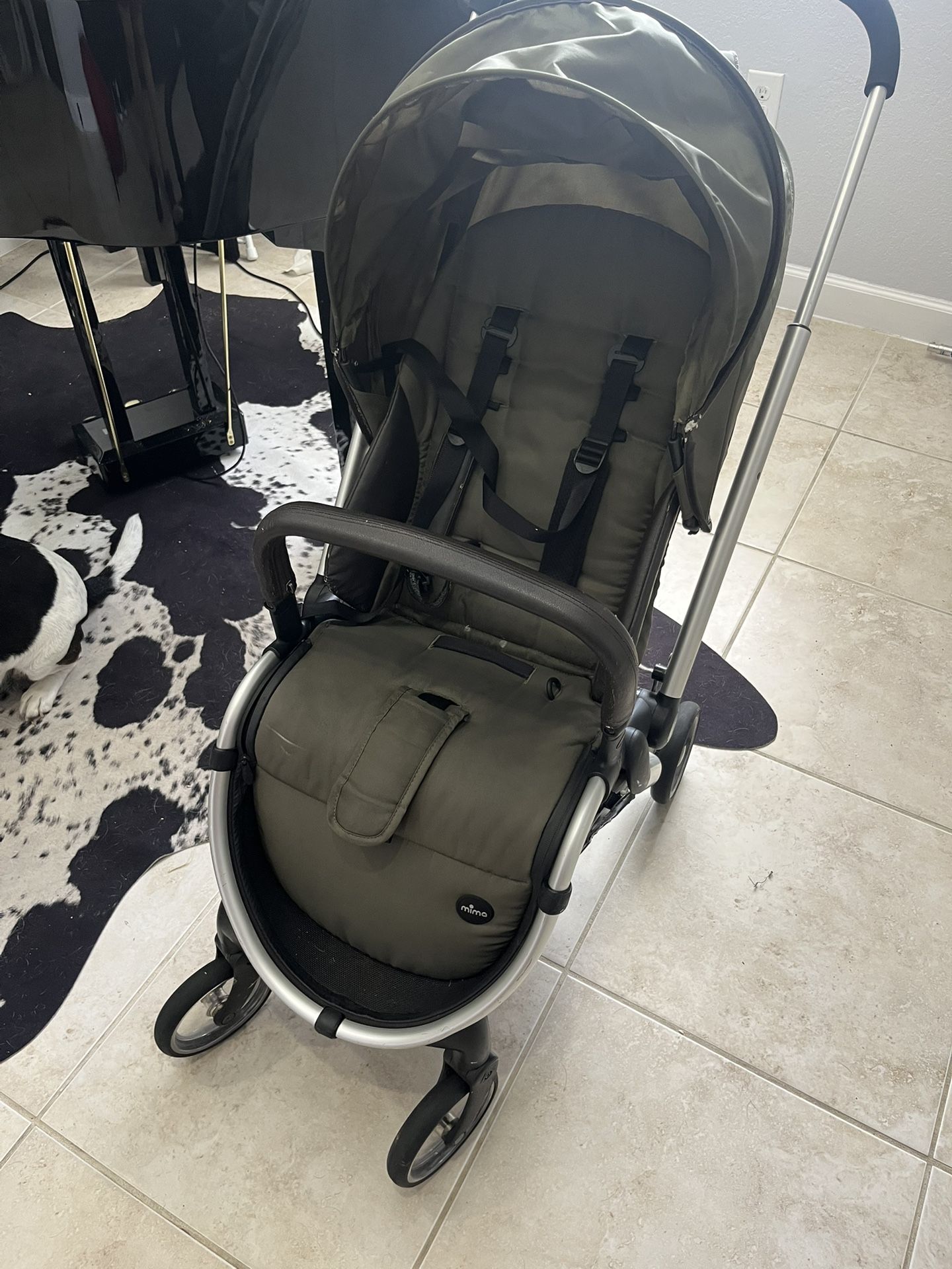 Mima Zigi Stroller Green