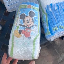 Half Pack Size 6 Huggies, 3packs Pull Ups 2 Sealed One Open 3T-4T