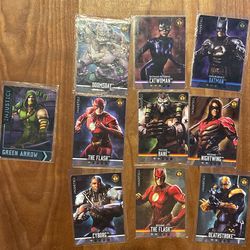 Injustice God Amount Us Series 2 And 3 Arcade Cards