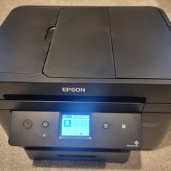 Epson Workforce WF-2860 Inkjet All-In-One Color Printer Scanner
