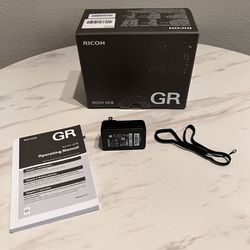 RICOH GR III 24.2MP 18.3mm f/2.8 Digital Camera