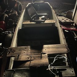 John Boat And Trolling Motor