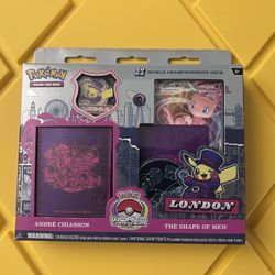 Pokemon World Champions 2022 Bundle