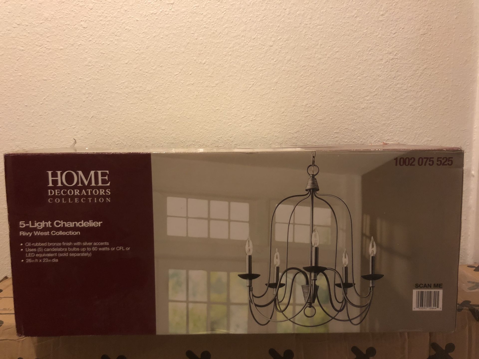 Rivy west 5 light chandelier deals