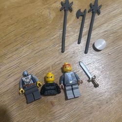 Lego Weapons And Leftover Pieces  Sold As A Set