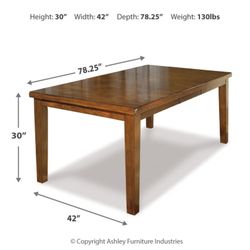 Dining Table & 4 Matching Chairs