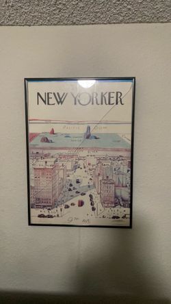 Steinberg the New Yorker 1976 frame picture