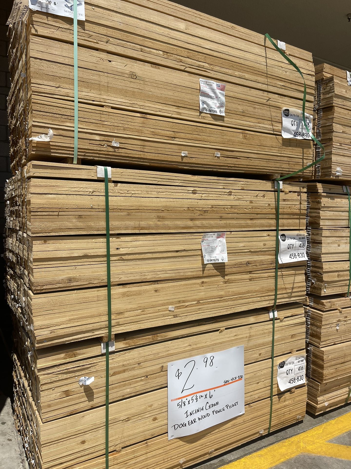 LUMBER FOR FENCE / MADERA TABLAS PARA CERCAS 