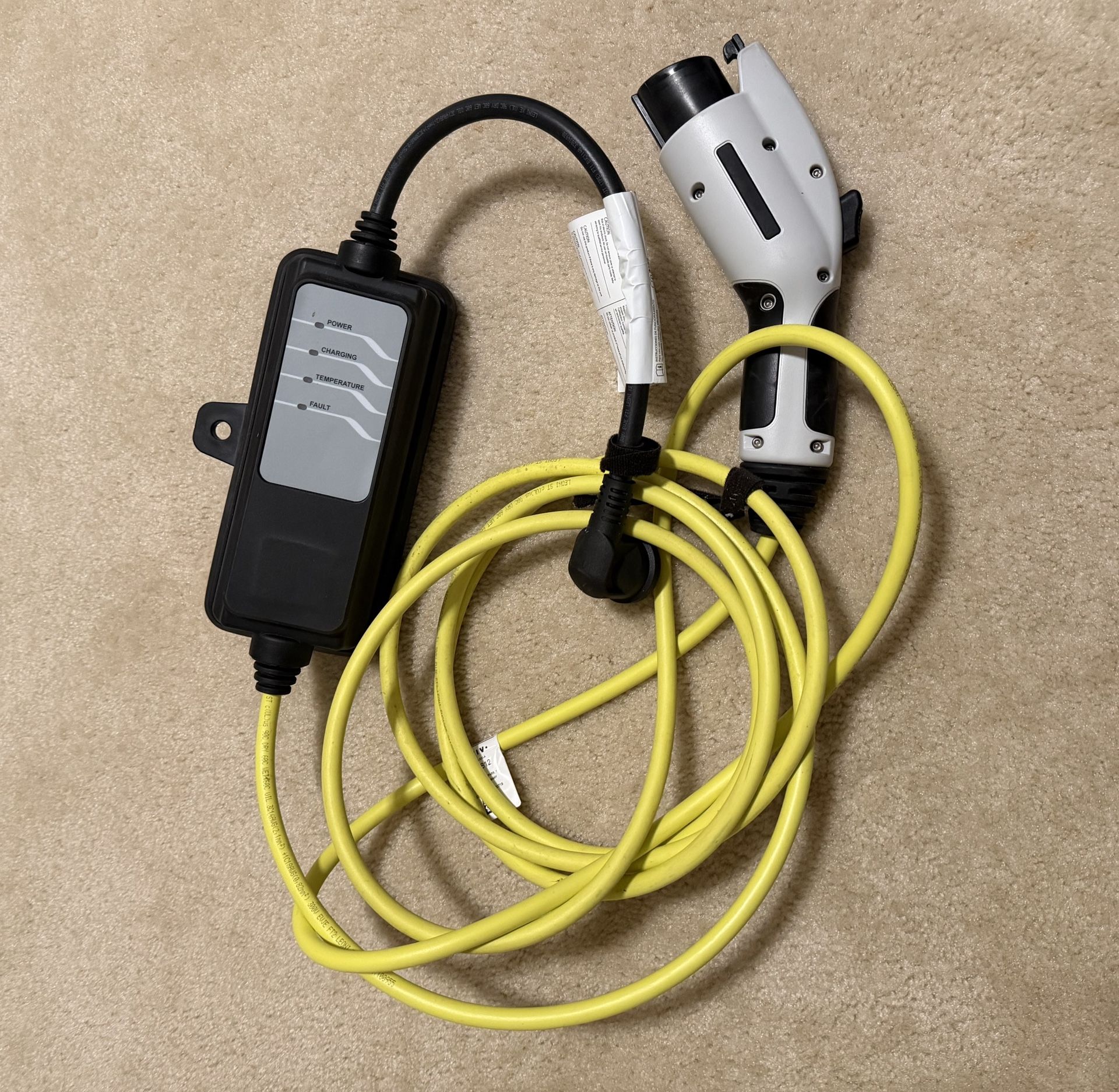 OEM BMW Level 1 EV Charger 120V 12A Portable Charging Cable (J1772)