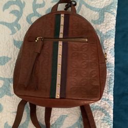 Fossil Leather Backpack 