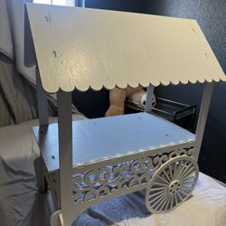 Table Top candy cart Or Flower Cart 