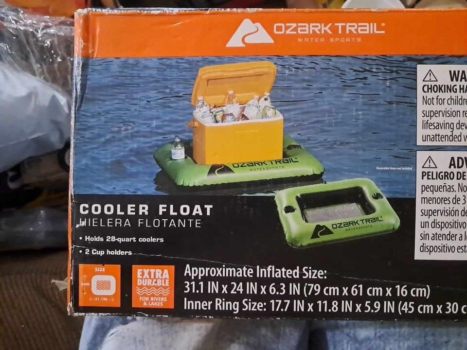 New Floating Cooler. Pool River Lake Ocean
