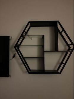 LED Gaming Floating Wall Shelf