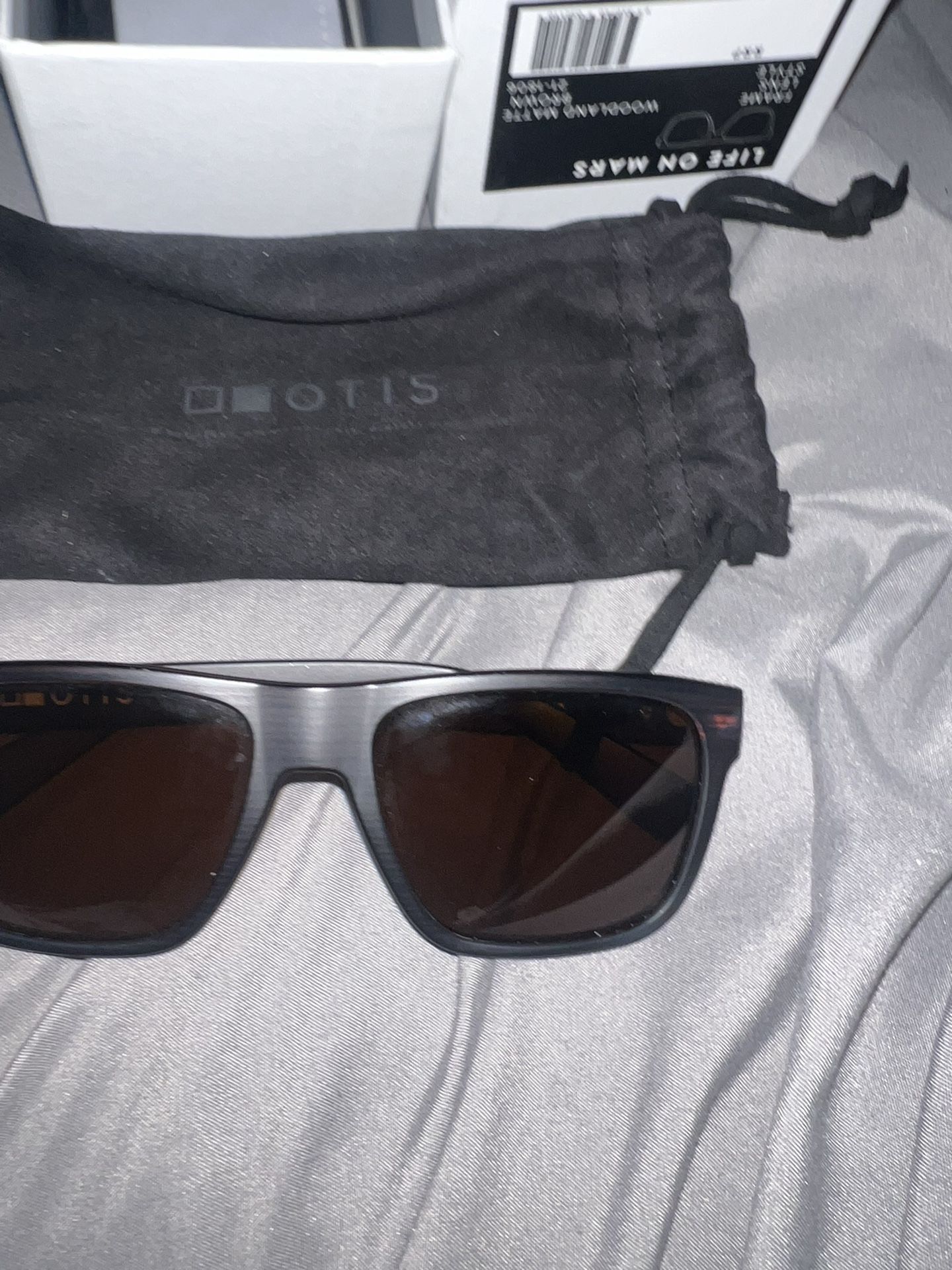Otis Life On Mars Brand New Woodland Matte Brown Sunglasses