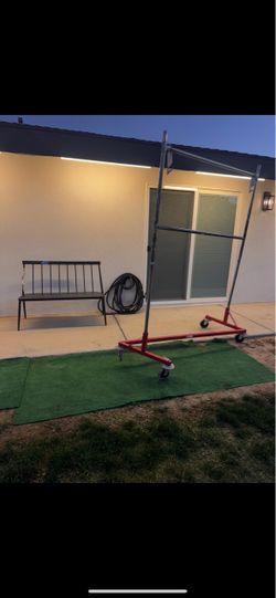 Bench $80 and rack $60