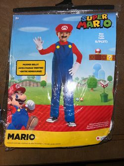 Super Mario Kids Halloween Costume