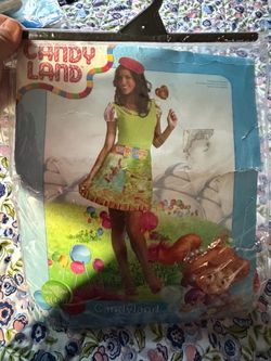 Candy Land Women Adult costume includes dress size Small