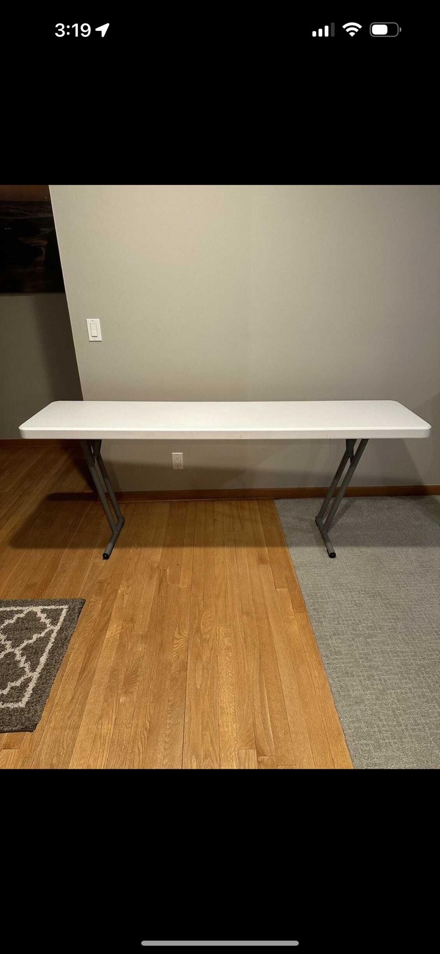OEF furnishing 6 foot heavy duty folding table