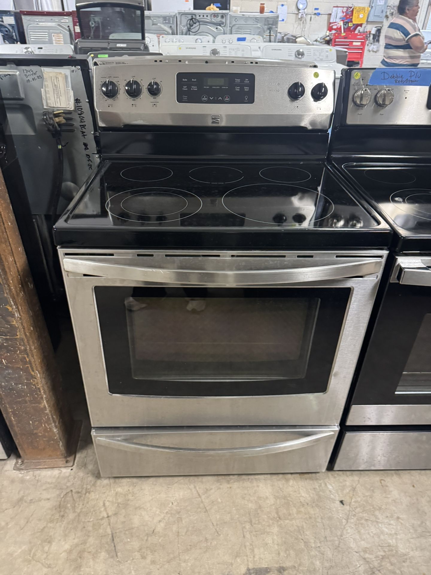 Kenmore Glass Top Stove With FREE 1 Year Warranty 