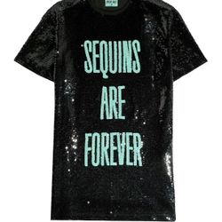 Taylor Swift Sequins Are Forever Sequin Shirt Dress Extra Small XS Small S Large L Extra Large XL Triple 3XL