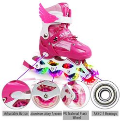 Light roller skates new