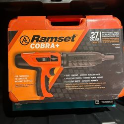 Cobra Plus 0.27
Caliber SemiAutomatic Powder
Actuated Tool (PAT) with Silencer