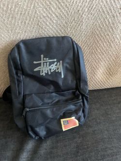 Stussy black crossbody bag