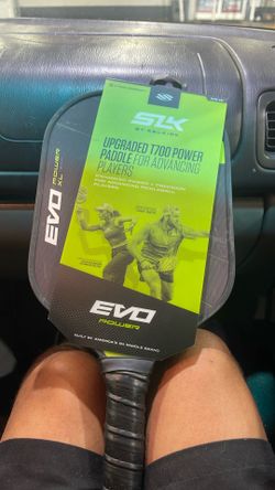 SLK by Selkirk EVO Power XL Pickleball Paddle - Upgraded T700 Carbon Fiber